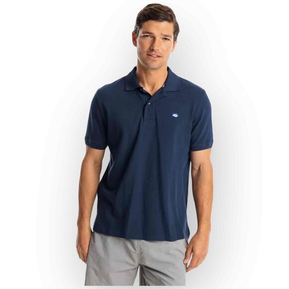 Southern Tide Other - Southern Tide Men’s Short Sleeve Skipjack Polo - True Navy, Size Small